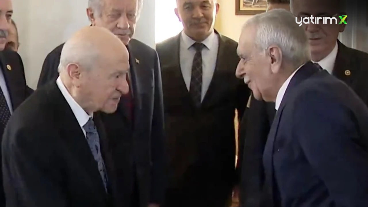 Kritik Görüşme... Devlet Bahçeli ve DEM Parti Heyeti TBMM’de Buluştu