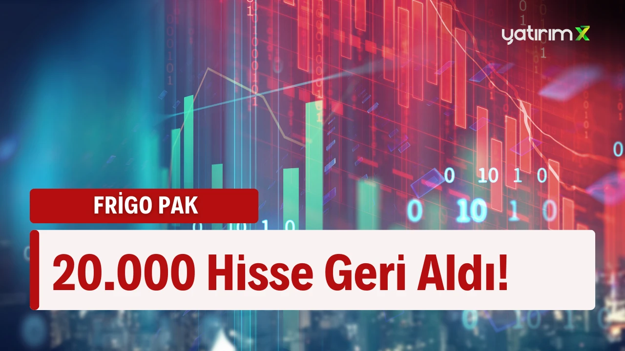 Gıda Şirketi 4,08 Milyon TL Pay Geri Alımı Yaptı!