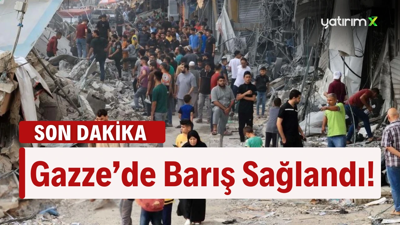 Gazze'de Ateşkes Sağlandı! | 19 Ocakta Yürürlüğe Girecek