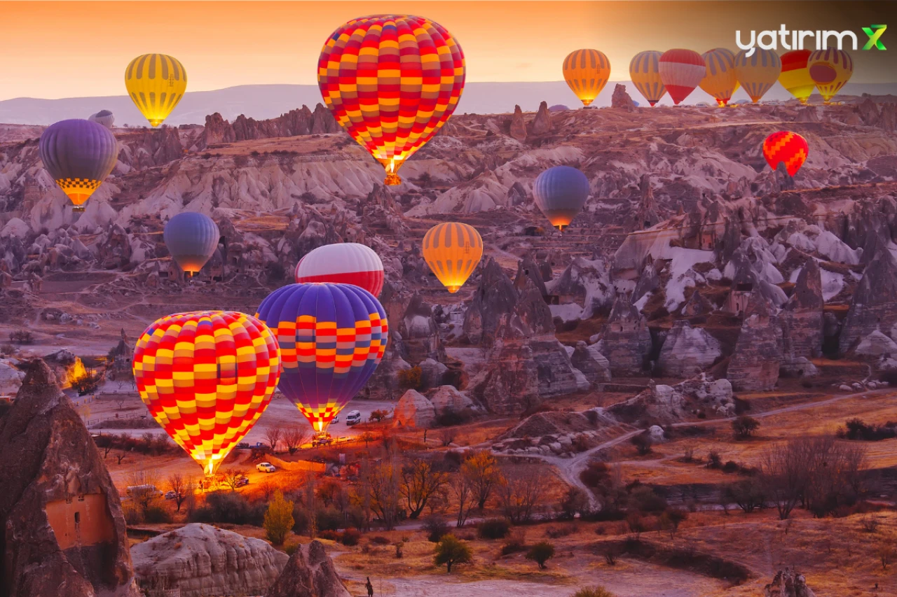 Türkiye Sıcak hava balonunda yolcu sayısı rekoru kırdı