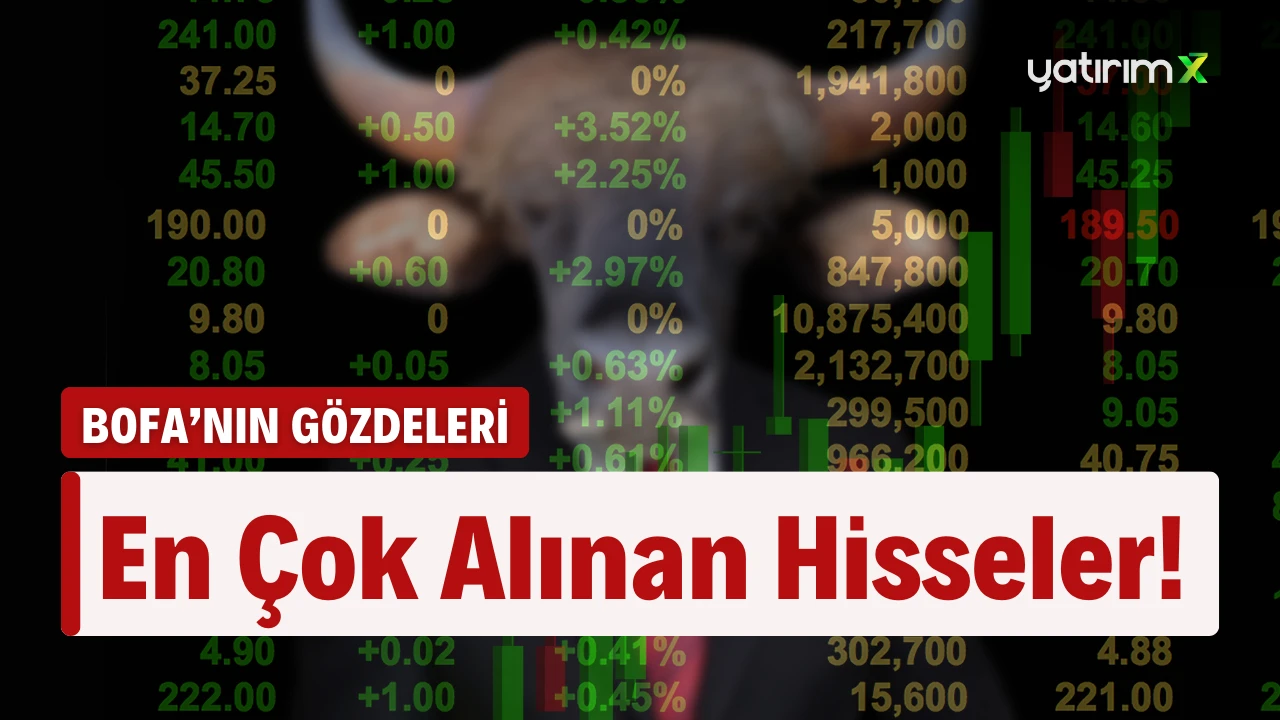 BofA'nın En Çok Aldığı Hisseler... (20 Ocak)