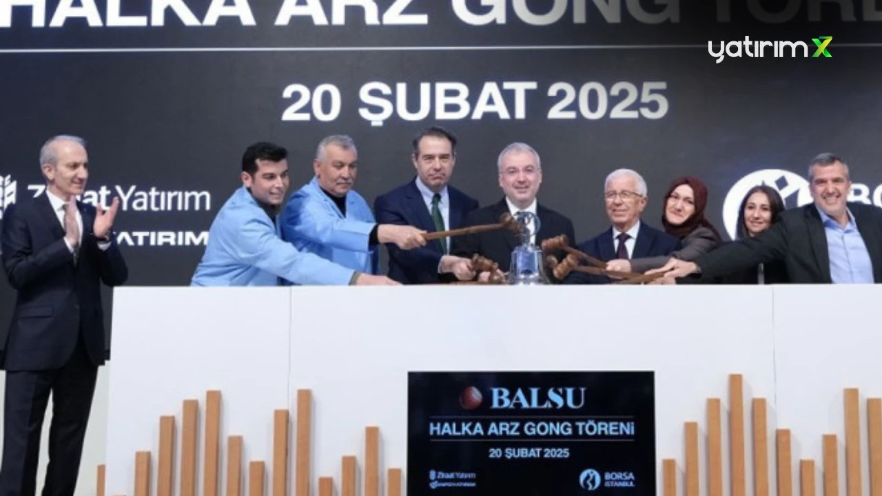 Borsa İstanbul’da Gong Balsu Gıda İçin Çaldı