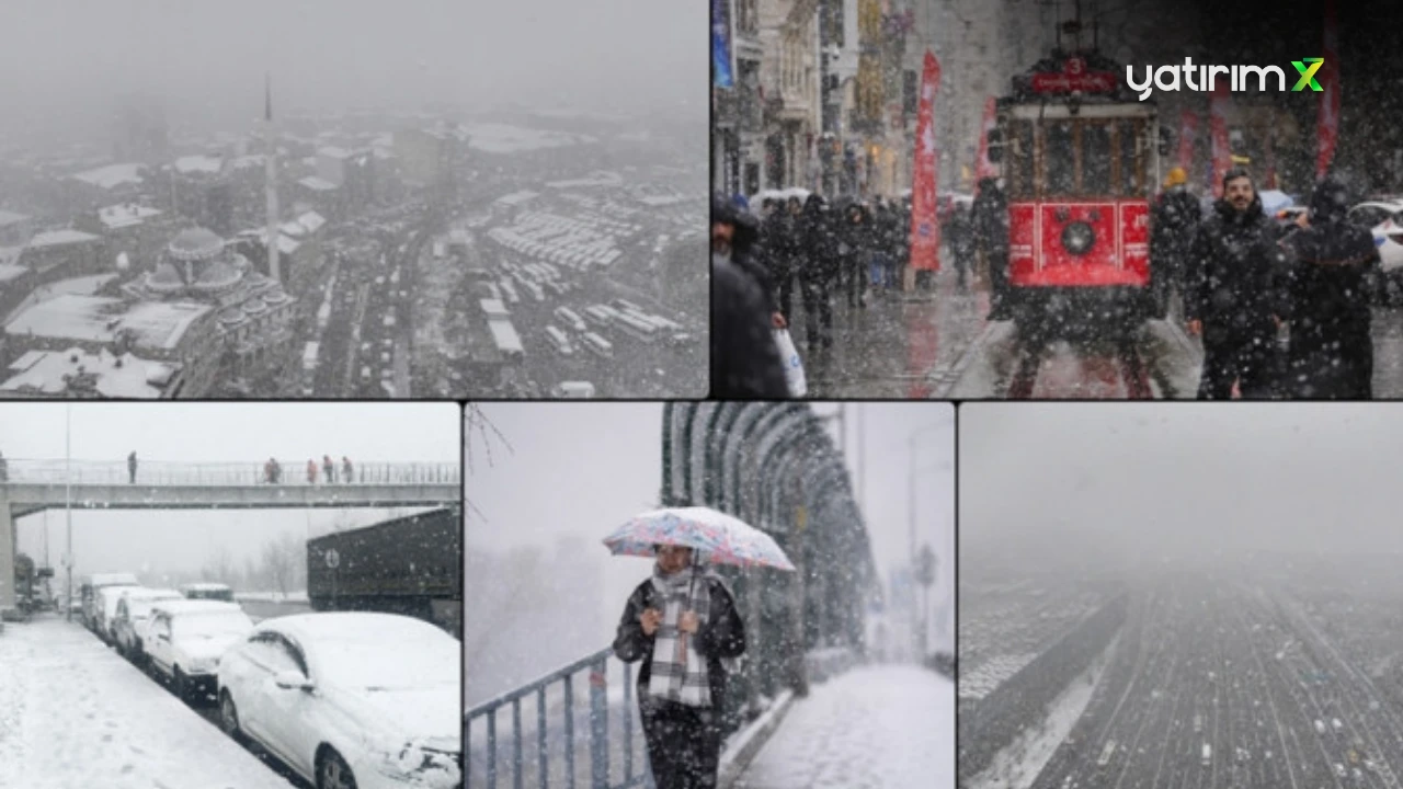 İstanbul Beyaza Büründü