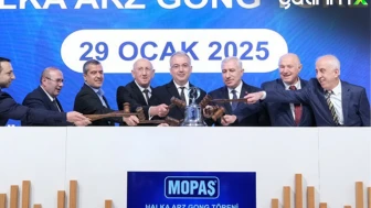 Borsa İstanbul’da gong Mopaş için çaldı