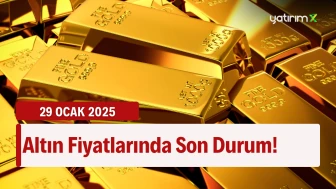 Güncel Altın Fiyatları - 29 Ocak Çarşamba