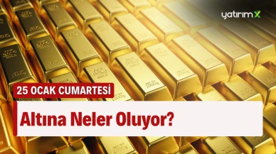 25 Ocak Altın Fiyatları