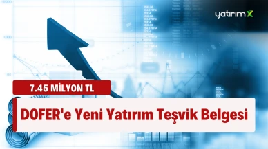 Yatırım Teşvik Belgesi O Şirkete Verildi!