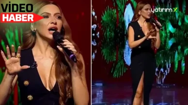 Hadise'nin Narin İçin Söylediği Şarkı Yılbaşı Gecesinde Tartışma Yarattı