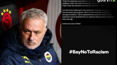 Mourinho 'Maymun' açıklamasına tepki yağmuru! Galatasaray UEFA ve FIFA'ya şikayete gidiyor