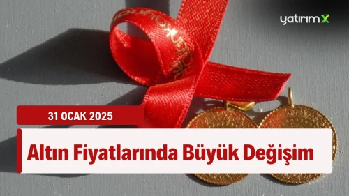 Güncel Altın Fiyatları - 31 Ocak Cuma